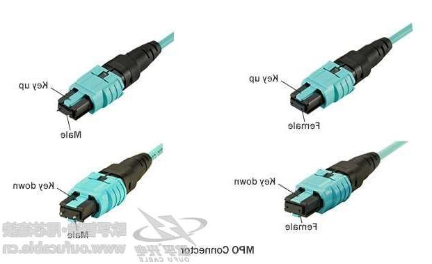 咸阳市欧孚光纤光缆厂 MPO光纤跳线的极性分类和芯数设计