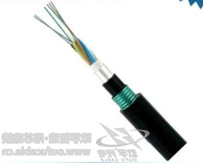 台南市欧孚室外阻燃非金属直埋光缆 GYFTZA53光缆有什么结构特点